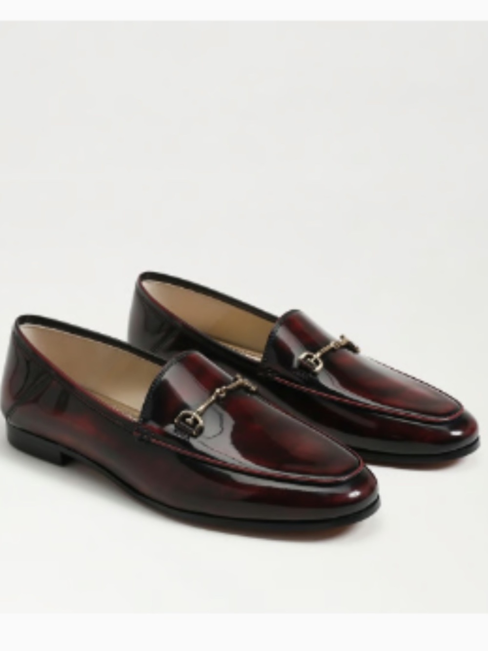 Sam Edelman Loraine Bit loafers tortoise patent - 5